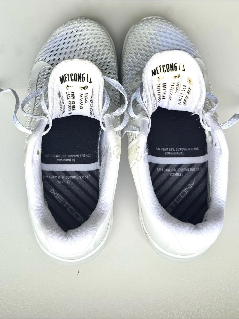 Nike Metcon 6 By You DA2894-991 Unisex Training Shoe M Size 4.5 / W Size 6 White
